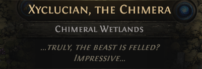 MMOJUGG Path of Exile 2 XYCLUCIAN,THE CHIMERA---ACT 3 Details View of Item Function and Use